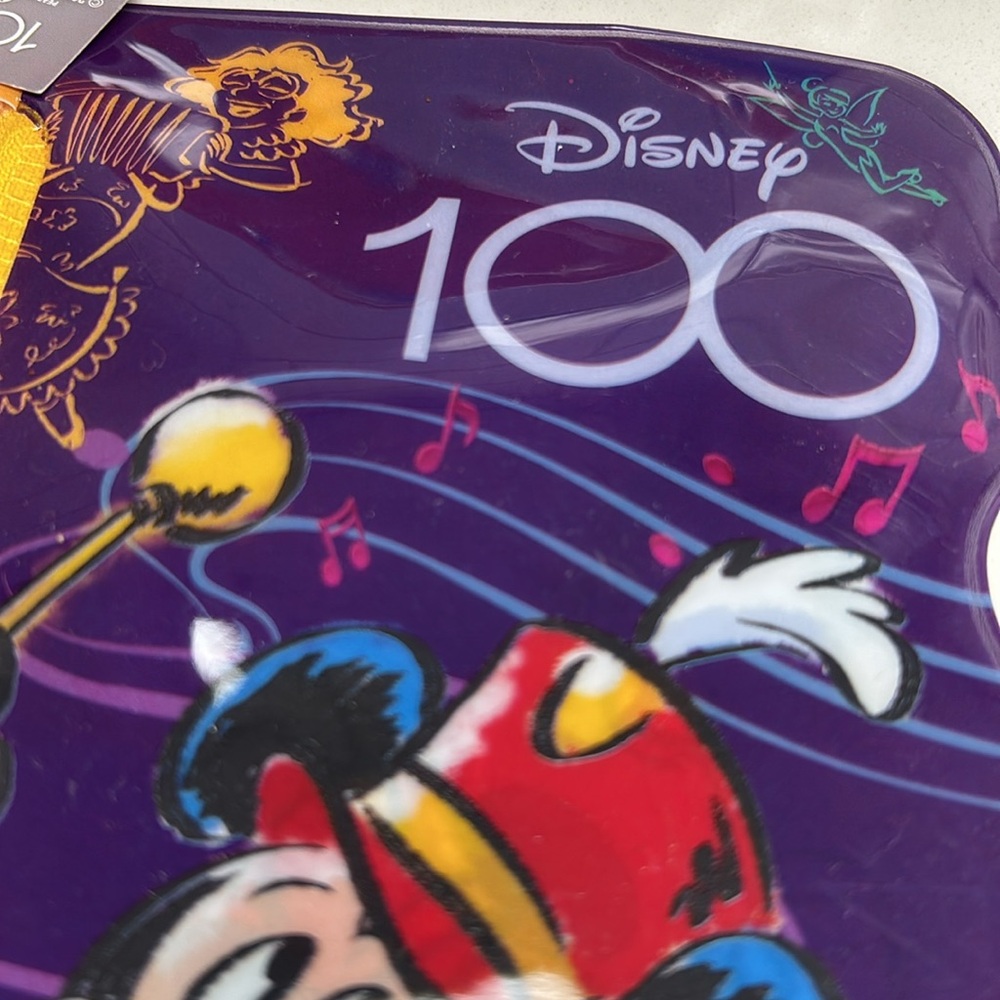 Disney 100 Years Licensed Zippered Pencil Cases Set Of Two New With Tag - Picture 5 of 9